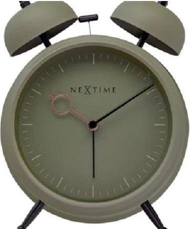 Produktbild Nextime Tischwecker - 15 x 18 x 7 cm - oliv - Goldene Stunde