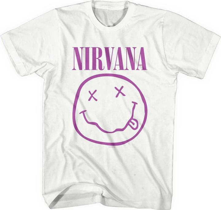 Nirvana Purple Smiling Face
