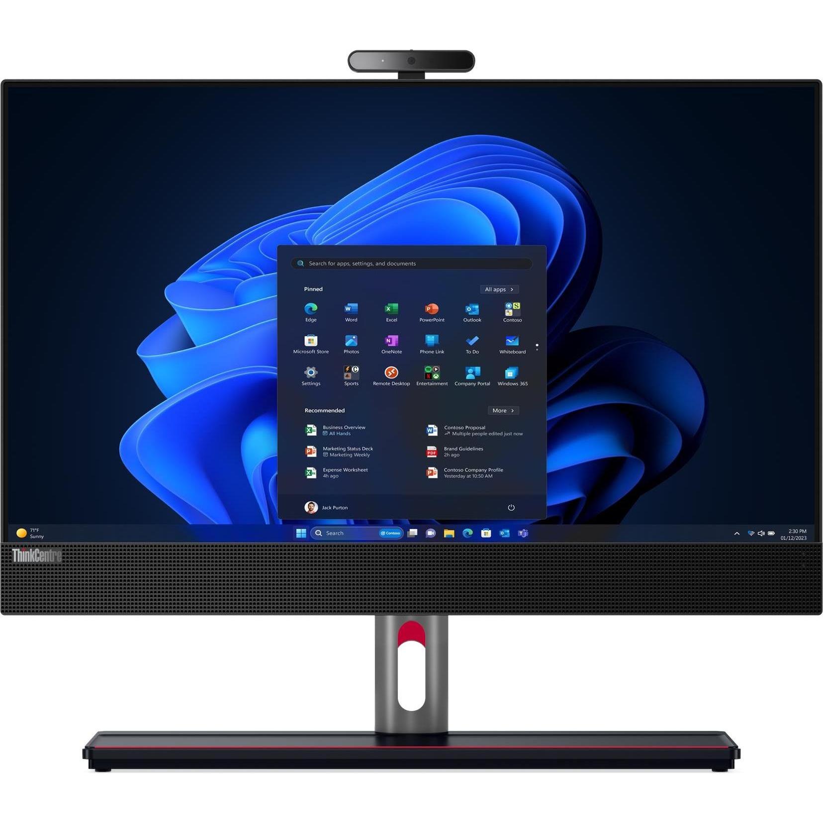 Lenovo M90a G5/AIO24F/Touch/I5-145/16G/512/W11P (Intel Core i5-14500, 16 GB, 512 GB, UHD Graphics 77