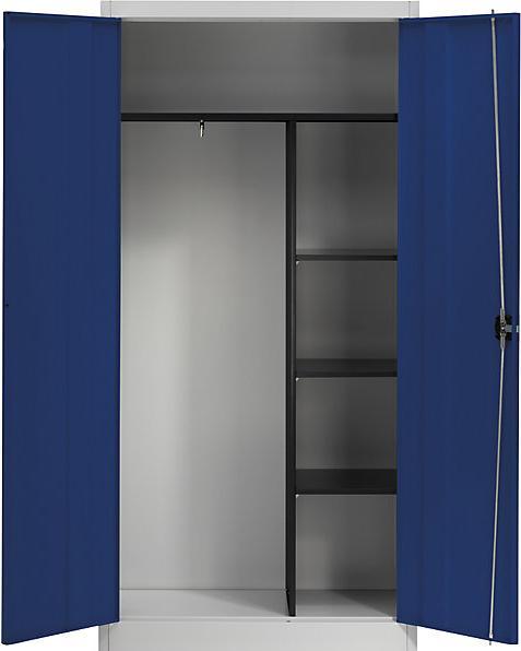 Produktbild Mauser Stahlschrank mit Flügeltüren (95 x 42 x 195 cm)