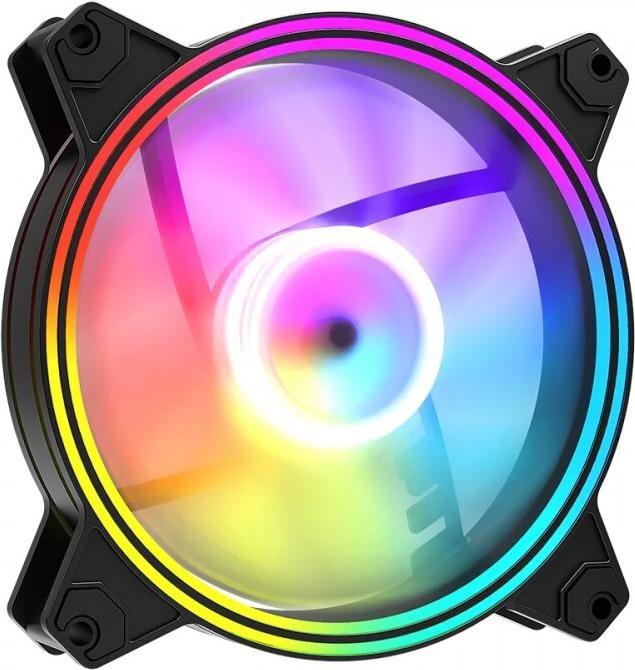Produktbild Modecom Volcano Apex 120 Argb Schwarzer Lüfter (120 mm, 1x)