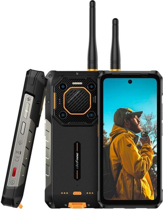 Immagine prodotto Ulefone Armor 26 Ultra Walkie-Talkie (512 GB, Arancia, Nero, 6.78", Doppia SIM, 5G)
