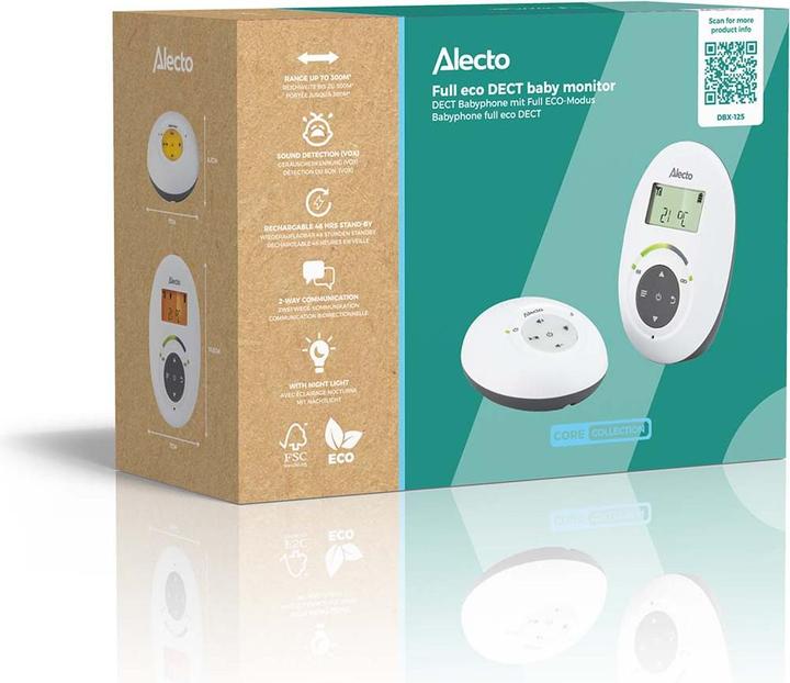 Actual product image Alecto DBX 125 (Baby Monitor Audio, 300 m)