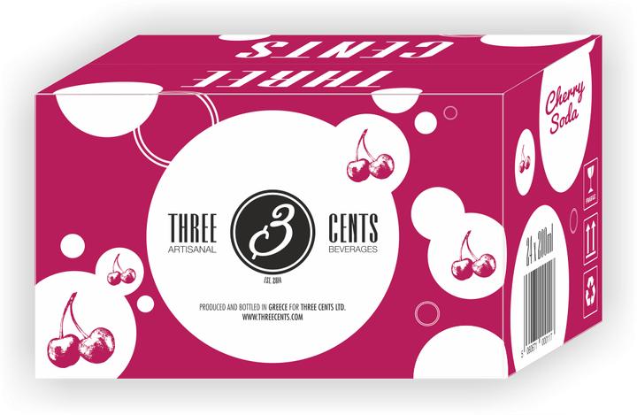 Produktbild Three Cents Cherry Soda (24 x 20 cl)