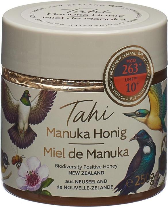 Produktbild Tahi Manuka Honig UMF 10 + MGO 263 + deutsch/französisch (288 g)
