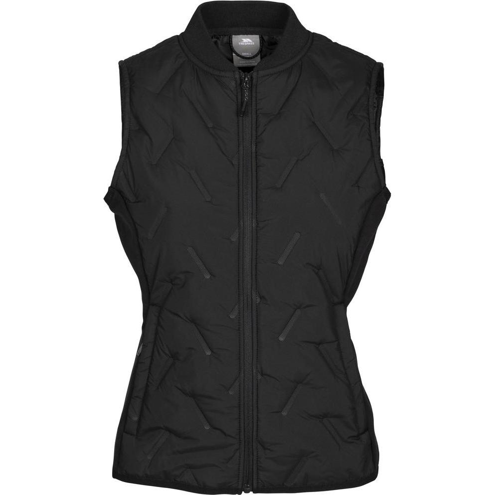 Trespass, Damen, Weste, MIRAN Damen Gilet, Schwarz, (M)