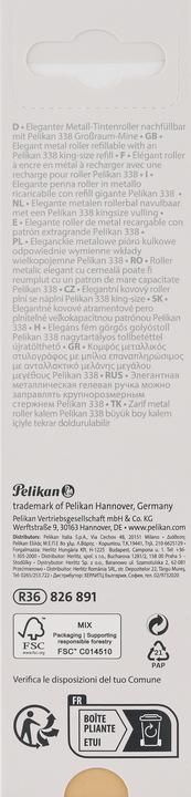 Produktbild Pelikan Tintenroller Roller Jazz® Noble Elegance R36, 1 ST im Geschenketui, Aquamarin (Aquamarin, 1x)