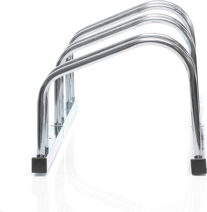 Actual product image Toboli Bicycle Stand for 3 Bikes Multiple Rack Made of Galvanised Steel for Indoor and Outdoor