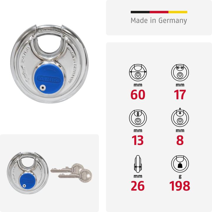 Produktbild Abus 24IB/60 B/DFNLI