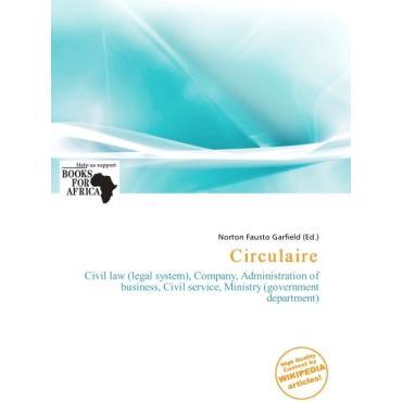 Circulaire, Fachbücher