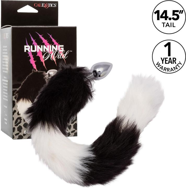 Produktbild CalExotics Running Wild™ Black & White Tail