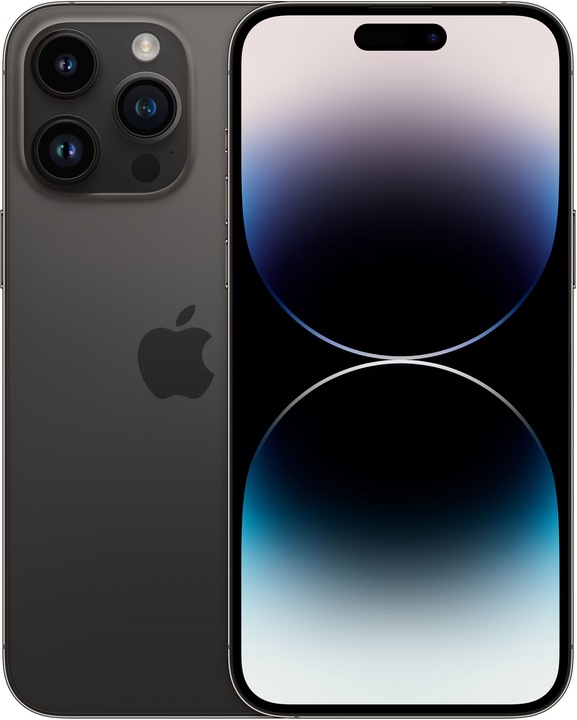 Actual product image Apple iPhone 14 Pro Max (512 GB, Space Black, 6.70", SIM + eSIM, 48 Mpx, 5G)