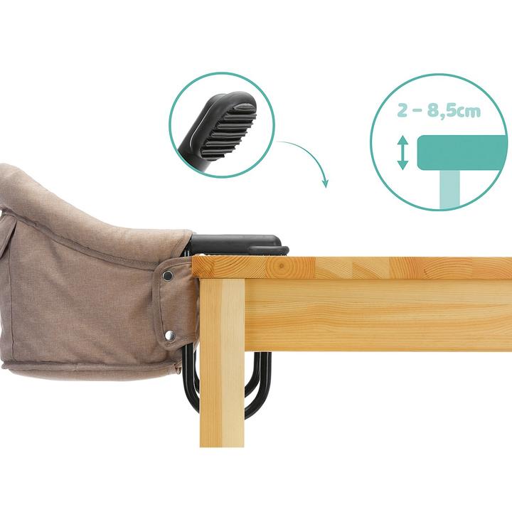 Image du produit Babyworld Tischsitz für Babys & Kleinkinder Braun (Siège de table)