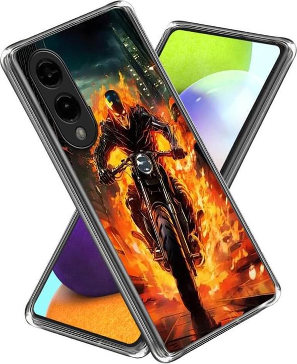 Flaming Rider, Transparent