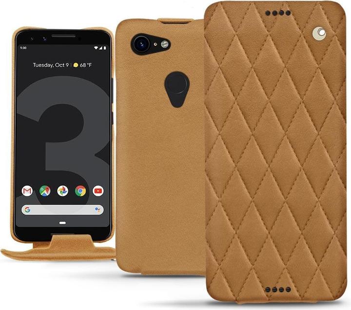 Actual product image Noreve Leather cover vertical (Google Pixel 3)