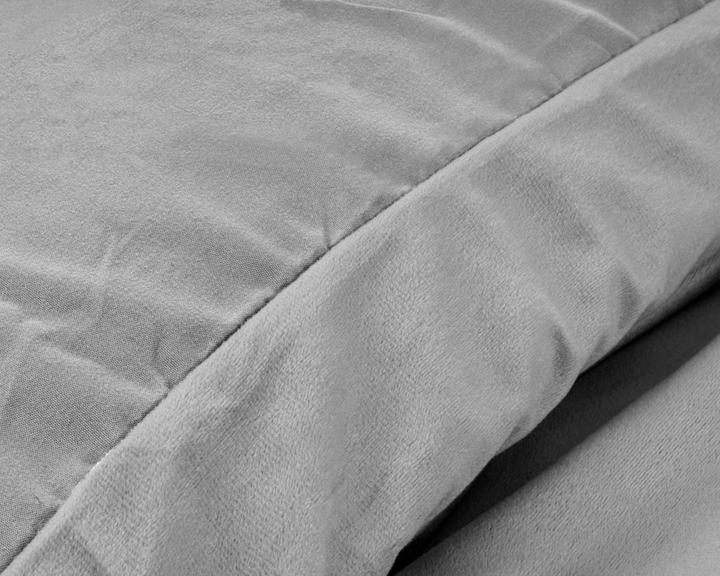 Actual product image Sleeptime Duvet cover velvet plain (Duvet cover, 240 x 220 cm)