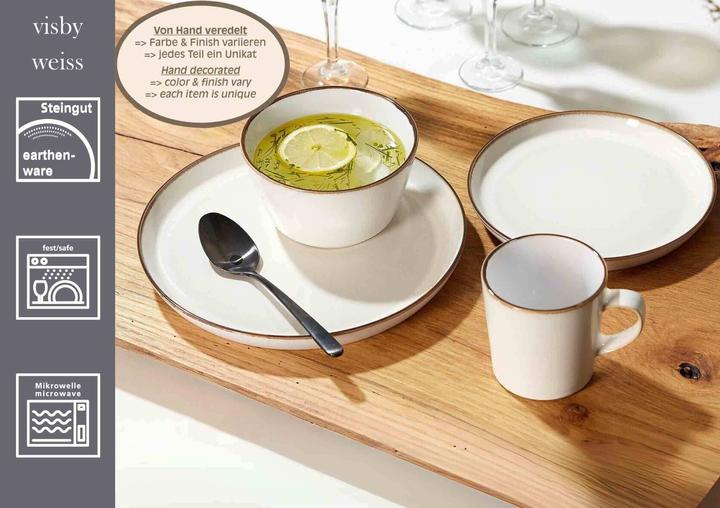 Immagine prodotto Ritzenhoff & Breker Visby Speiseteller (4 x, 26.50 cm)