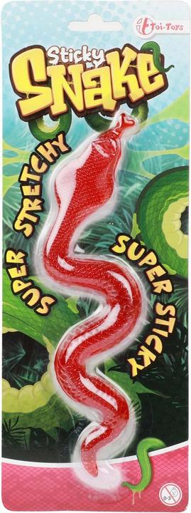 Actual product image Toi-Toys Sticky Cobra Snake Super Stretchy