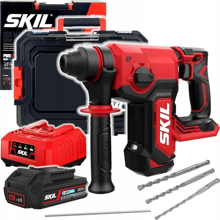 Produktbild Skil 20V 3851 CA SDS-plus Akku-Bohrhammer 2.2J (Ohne Akku Karton) (Akkubetrieb)