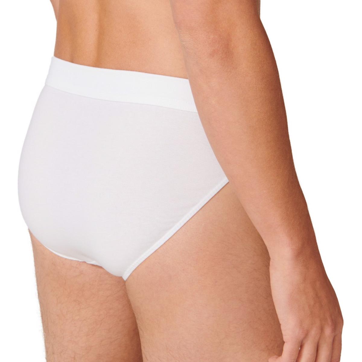 Thumbnail - Schiesser, Herren, Unterhosen, Slips, Weiss, (6, 3er Pack)