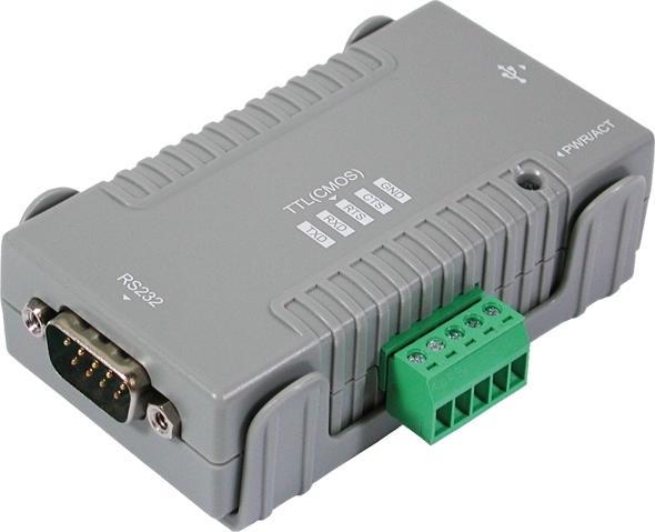 Produktbild Exsys USB 2.0 zu 1S Seriell RS232/TTL(CMOS) mit Surge Protection and Optical Isolation (USB-A)