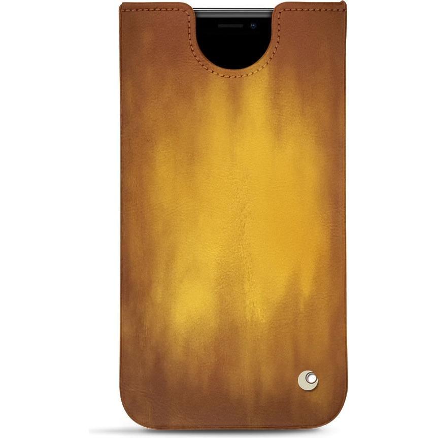 Noreve Lederschutzhülle (Apple iPhone 11 Pro), Smartphone Hülle, Gold