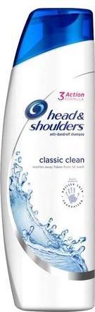Produktbild Head & Shoulders Classic Clean Anti-Dandruff Shampoo 400ml (250 ml, Flüssiges Shampoo)