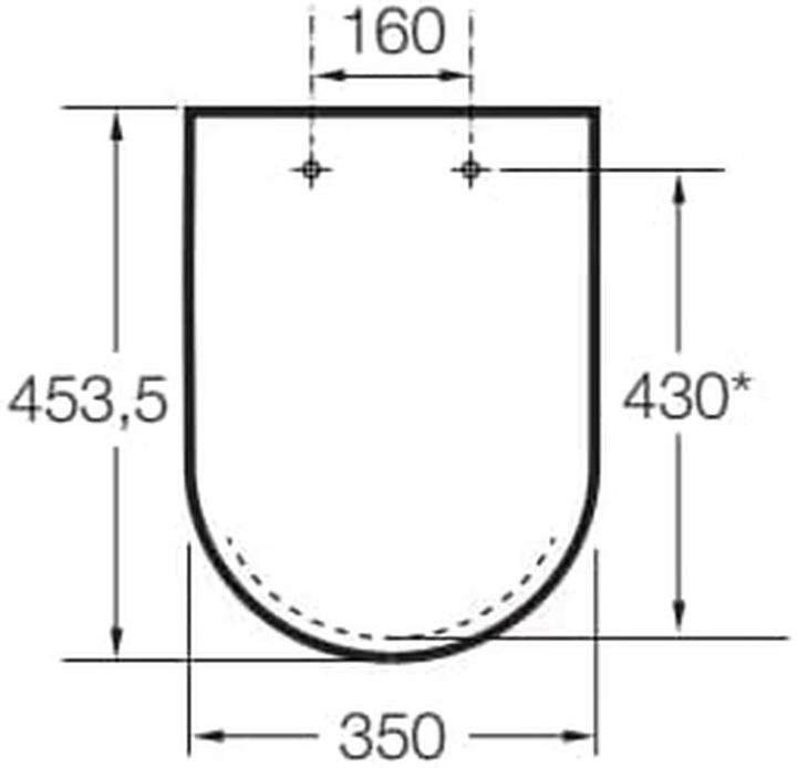 Immagine prodotto NoName Sedile e coperchio Supralit, ammortizzato, forma quadrata
