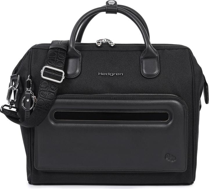 Hedgren Handtas Schoudertas Galao Briefcase 14 Black Zwart (14.57")