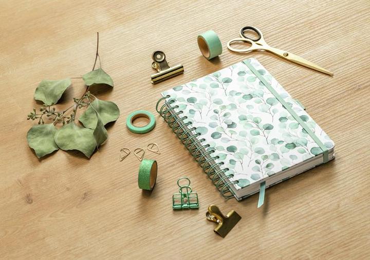 Image du produit Sigel Livre à reliure intégrale Jolie Flair (168 x 215 mm, Blanc, Couverture rigide)