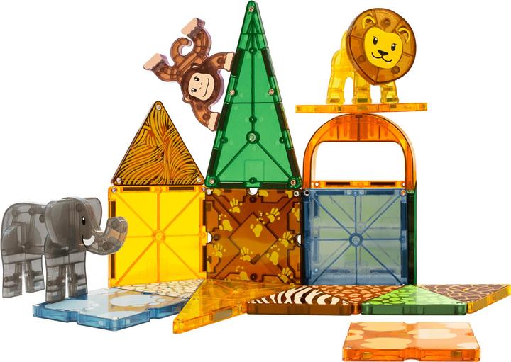 Actual product image Magna-Tiles Safari animals