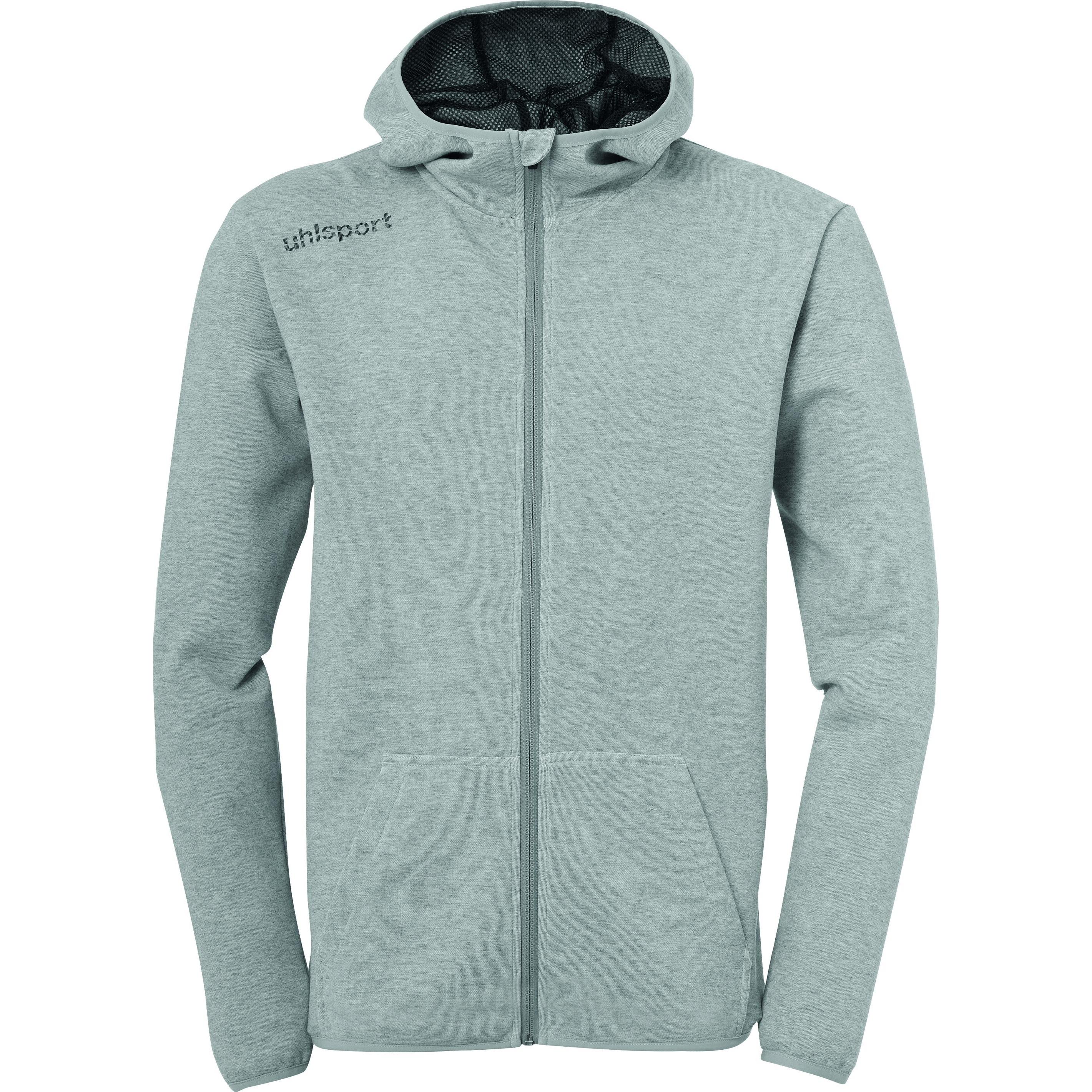 Uhlsport, Herren, Pullover, uhlsport Kapuzenjacke ESSENTIAL HOOD, Grau, (152)