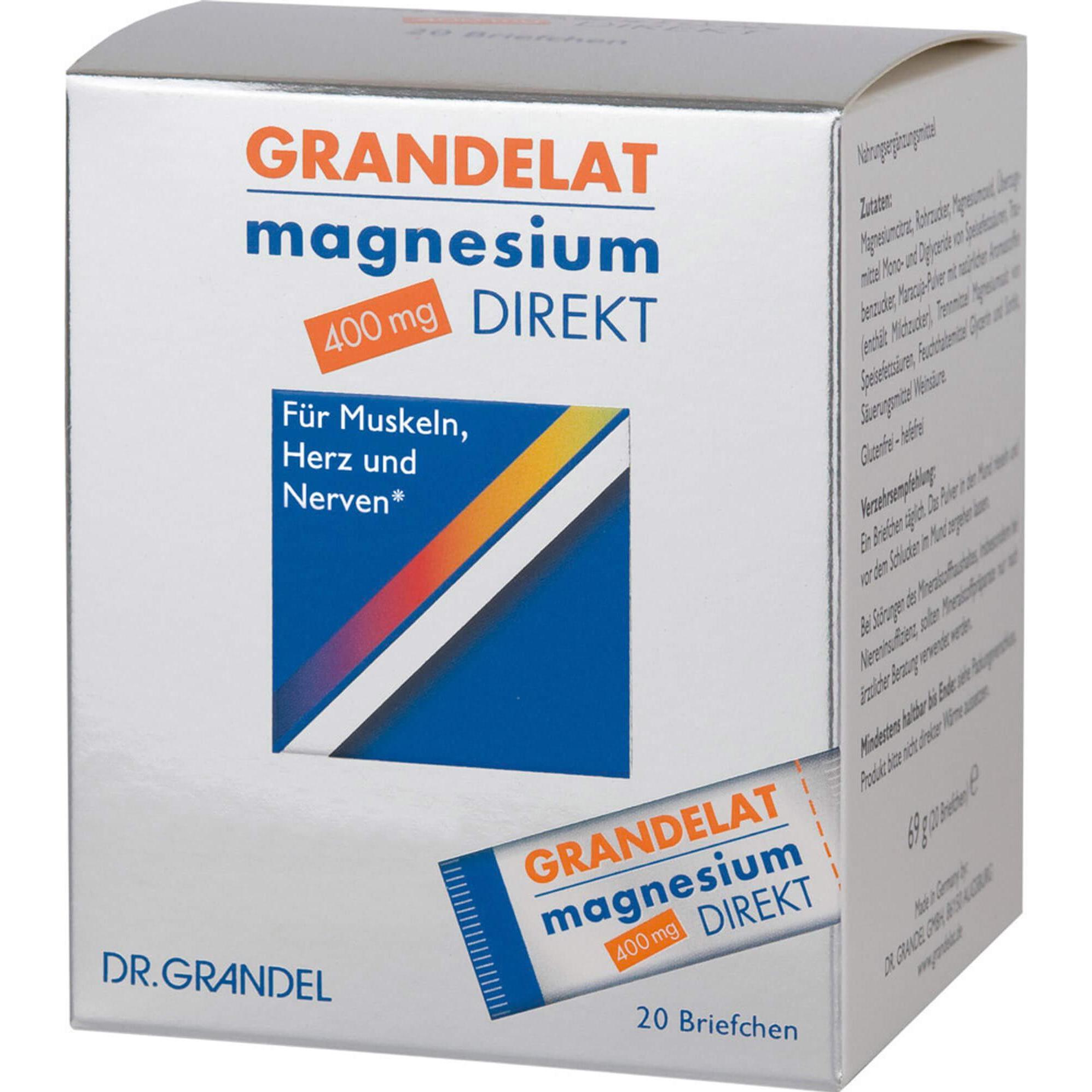 Dr Grandel, Vitamine + Nahrungsergänzung, Sport (20 Stück, Beutel, 8000 g)