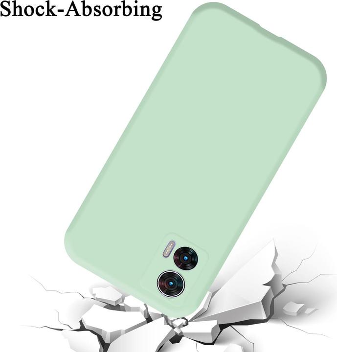 Actual product image Cadorabo Bumper TPU Liquid Silicone Case (Motorola Edge 30 Neo)