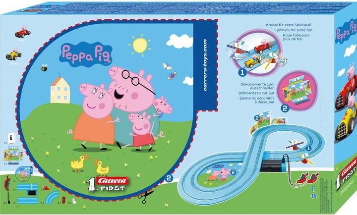 Produktbild Carrera First - Peppa Pig Kids GranPrix
