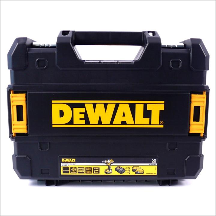 Productafbeelding DeWalt Gereedschapskist TStak voor accuschroevendraaier 18 V voor 3.0 / 4.0 / 5.0 AH accu's (1 onderdelen)