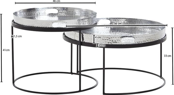 Image du produit FineBuy Mickael (56 x 56 x 33 cm)