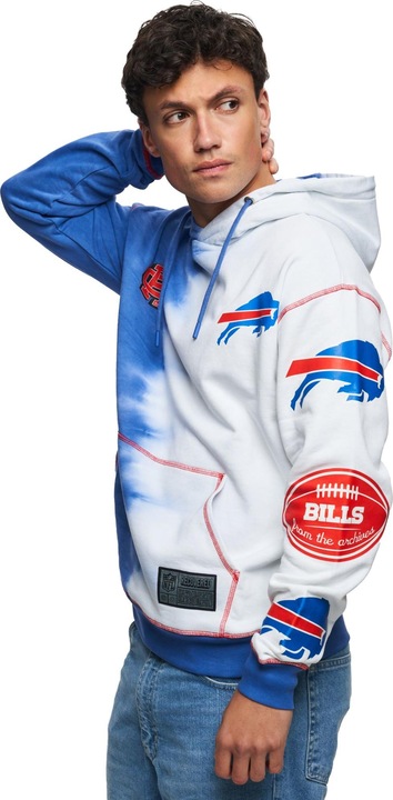 Produktbild Recovered Re:covered Fleece Hoody - INK DYE Buffalo Bills - L (L)