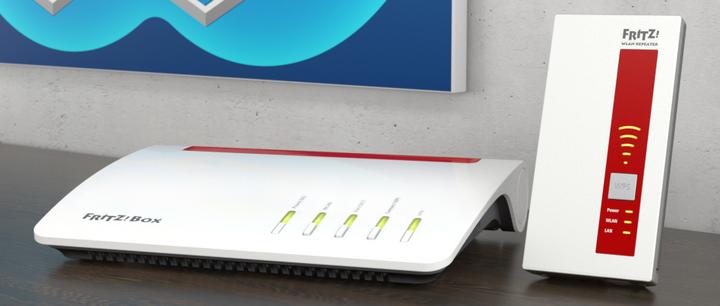 Produktbild AVM FRITZ!Mesh Bundle: Box 7590 + Repeater 1750E DE-Version
