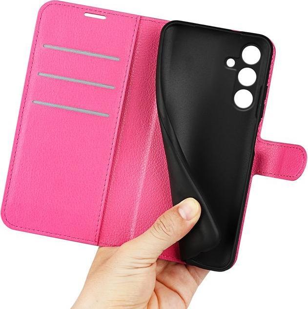 Image du produit MU Classic Série de couvertures de livres en cuir Litchi (Samsung Galaxy S24 FE)