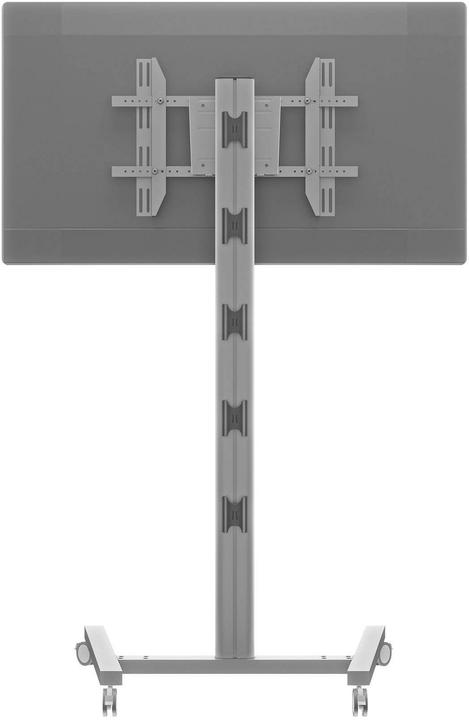Image du produit Multibrackets Présentoir 180 Single Silver (50 kg, 32" - 63")