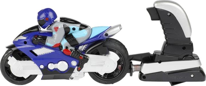 Produktbild Turbo Racers Fahrer auf Motorrad mit Launcher