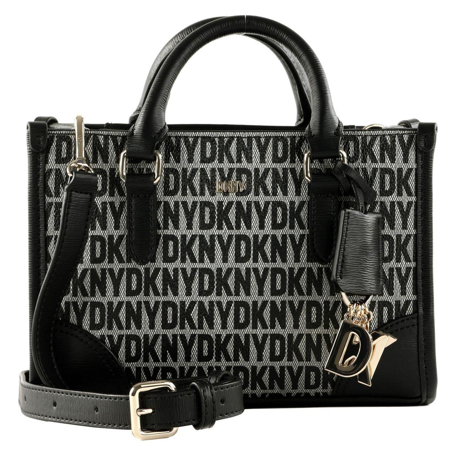 Dkny, Damen, Handtasche, Perri Sm Box Satchel Bag, Schwarz