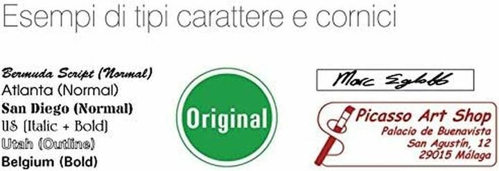 Actual product image Brother Stamp PR-3030R6P 30x30 mm red