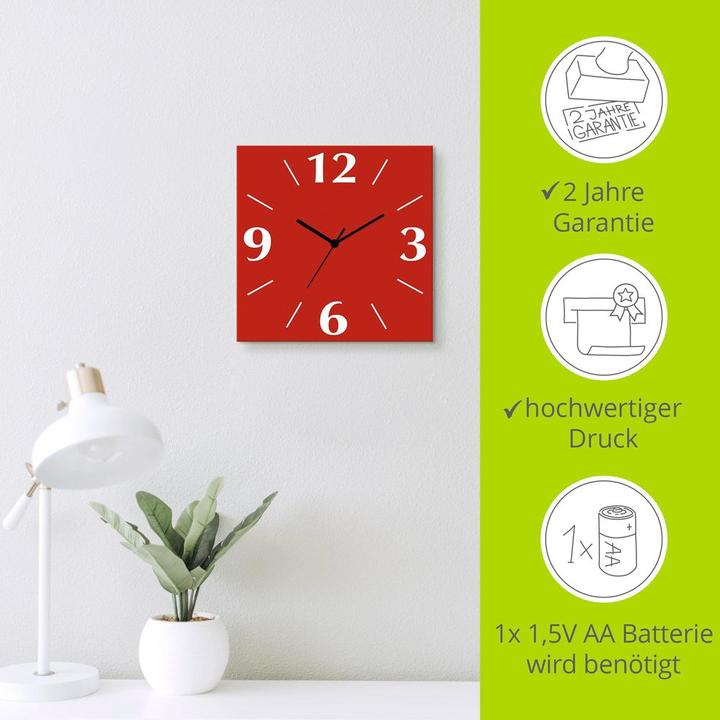 Produktbild Artland Trendfarbe Rot (30 cm)