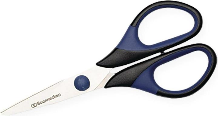 Produktbild Soennecken Universalschere Länge: 140 mm Farbe des Griffes: blau/schwarz (14.14 cm)