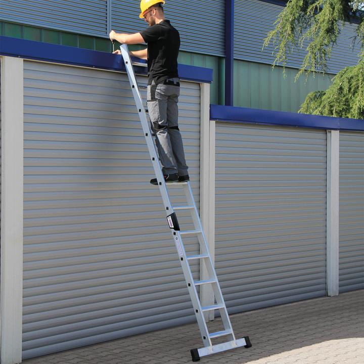 Produktbild Munk Stufen-Anlegeleiter ohne Traverse 6 Stufen (Anlegeleiter, 168 cm)
