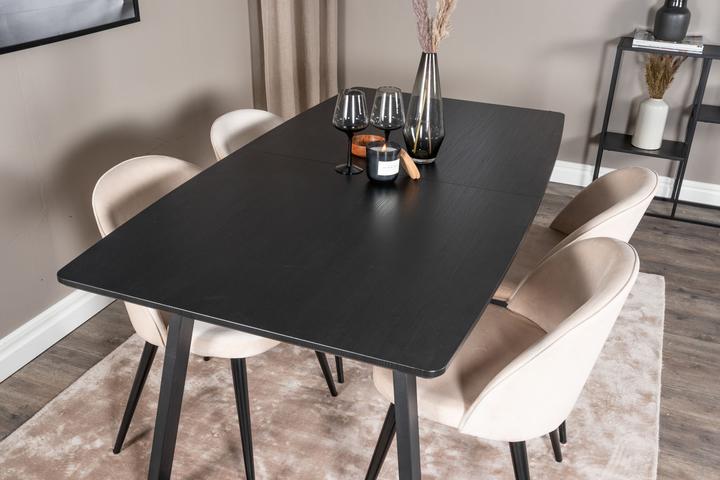 Actual product image Ebuy24 Inca 9 dining set (5-piece) (MDF, Paper)