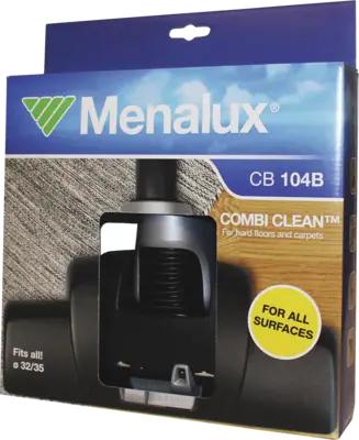 Produktbild Menalux CB 104B CombiClean, Kombi-Düse, mit 32-35 mm Adapter, u.a.für AEG, Rowenta, Miele, Sieme