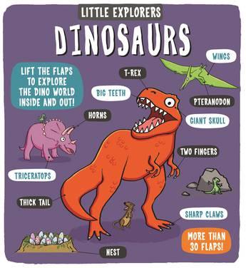 Produktbild Little Explorers Dinosaurs (Englisch, Dynamo Ltd., 2017)